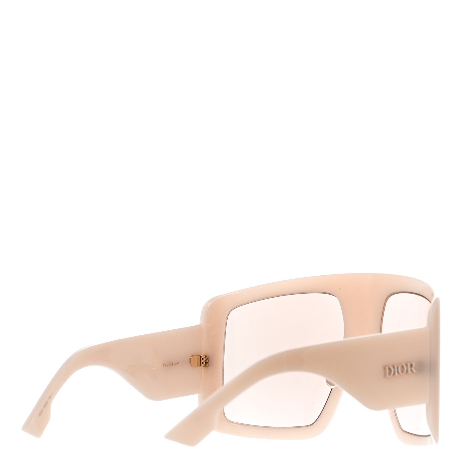 Christian Dior Acetate DiorSo Light 1 Shield Sunglasses Ivory 3 of 9