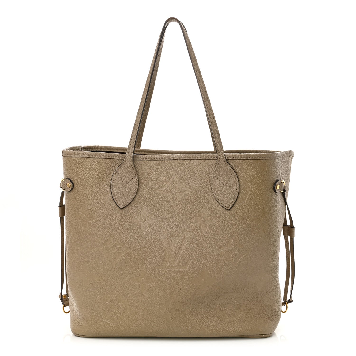 Louis Vuitton Empreinte Monogram Giant Neverfull MM Tourterelle 1 of 17