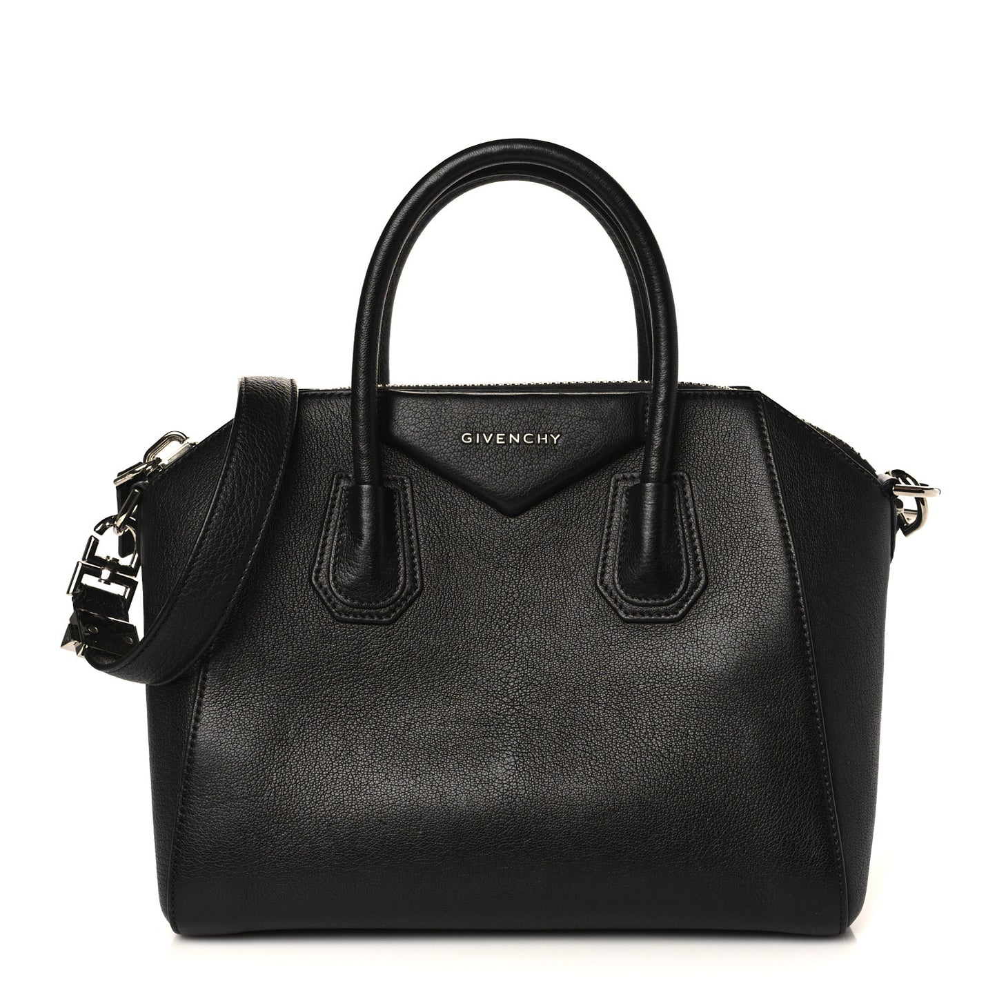 Sugar Goatskin Small Antigona Black