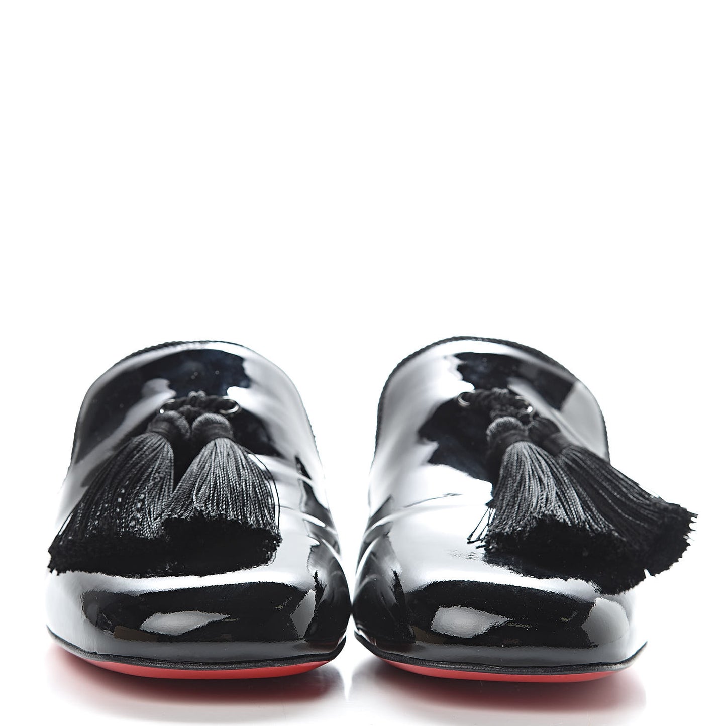 Patent Barry 35 Mules 38 Black