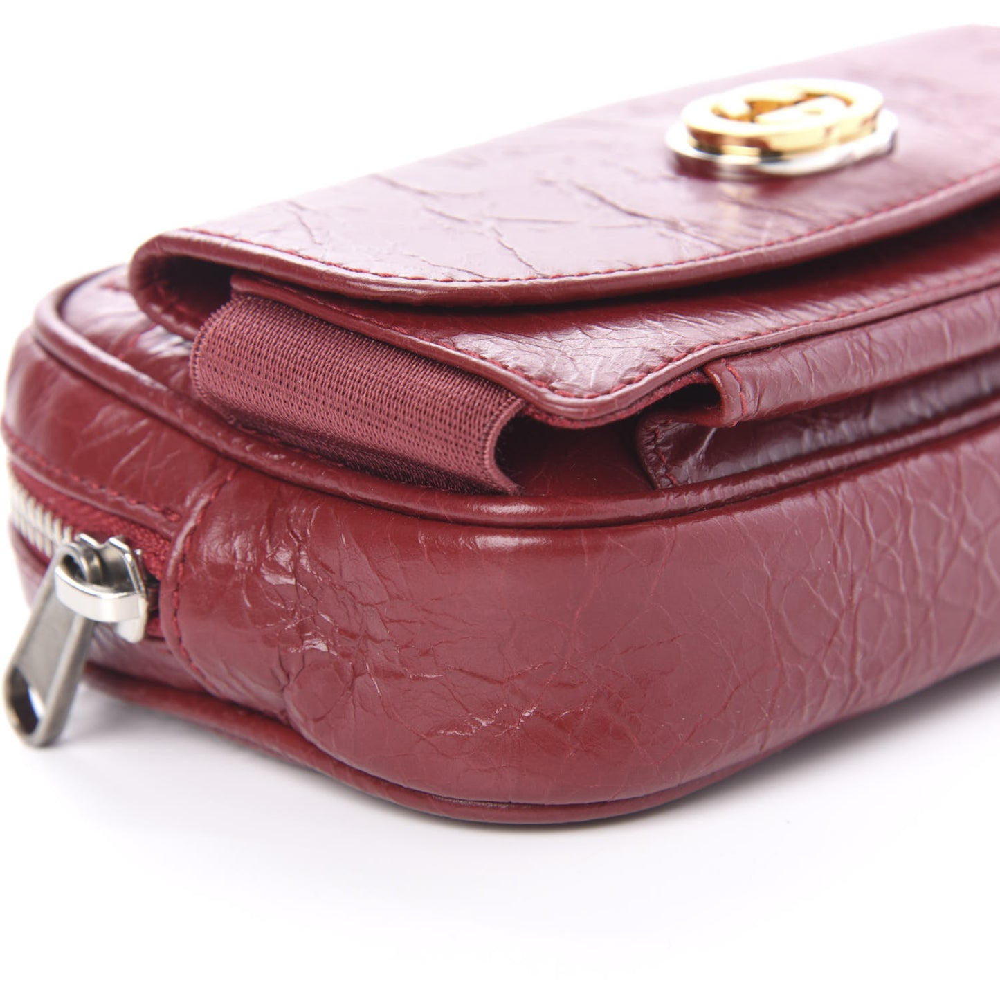 Fluffy Calfskin Mini Morpheus Belt Bag 70 28 Red