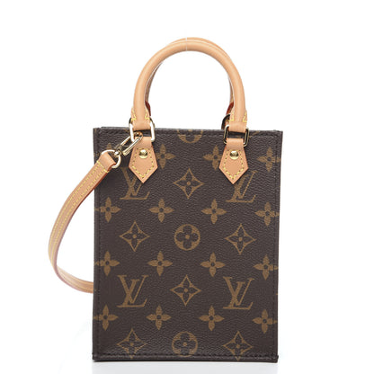 Louis Vuitton Monogram Petit Sac Plat 1 of 8