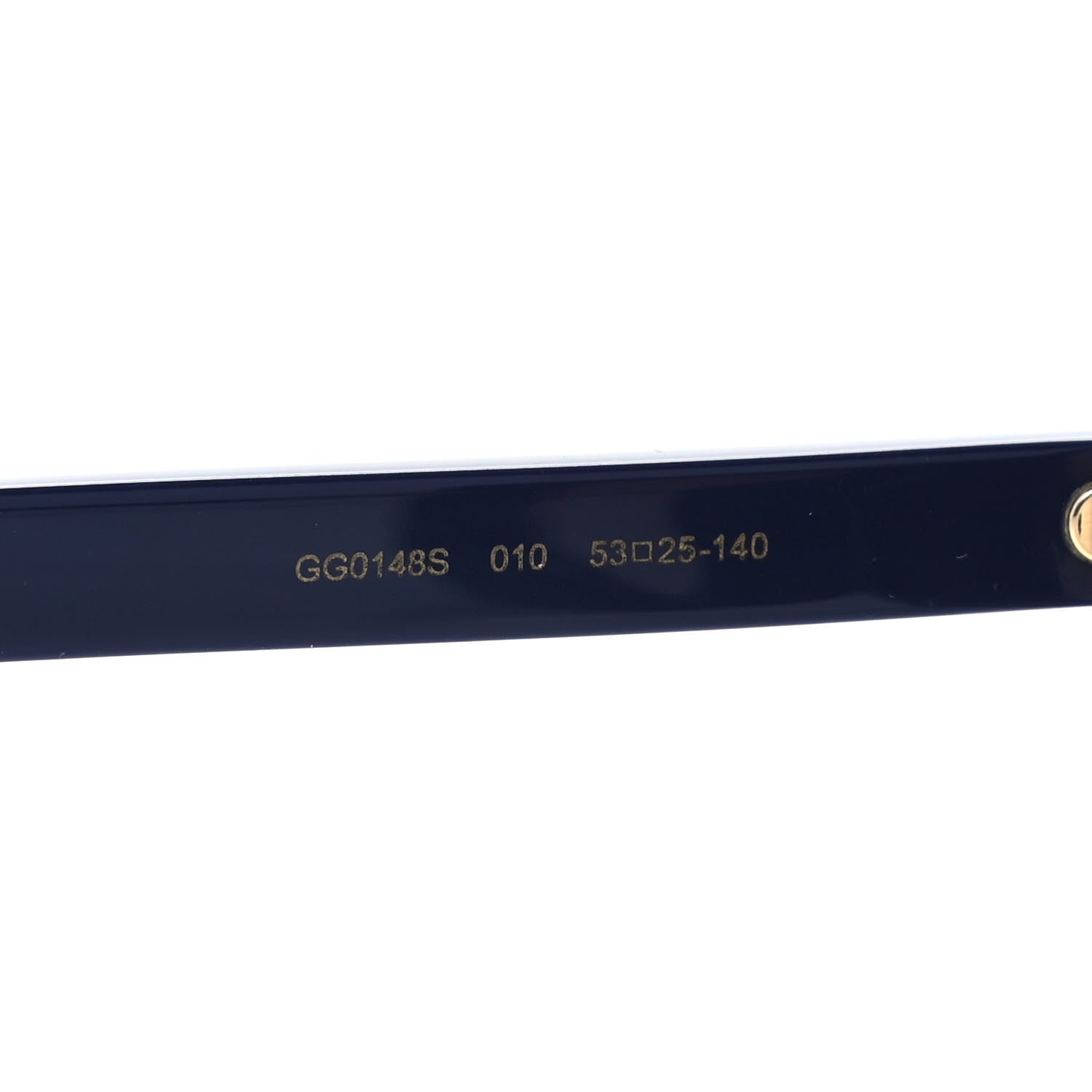 Gucci Acetate Crystal Oversize Sunglasses GG0148S Blue 5 of 8