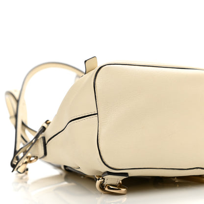 Chloe Suede Calfskin Mini Faye Backpack Off White 9 of 16