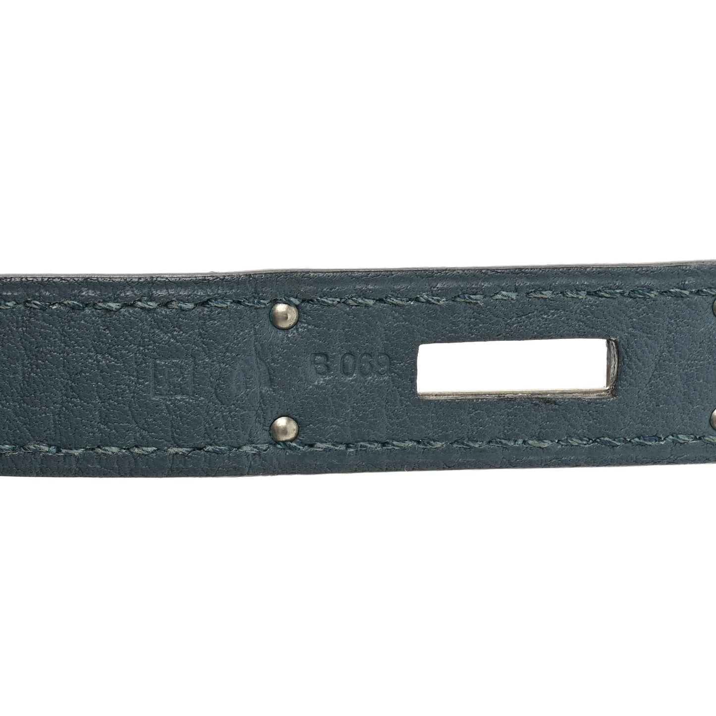 Togo Birkin 35 Bleu Tempete