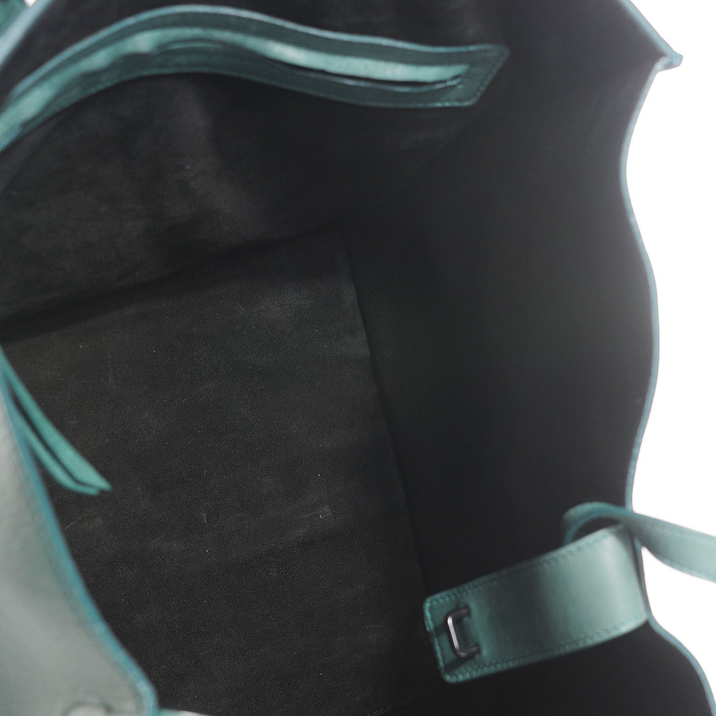 Calfskin Medium Phantom Luggage Emerald Green