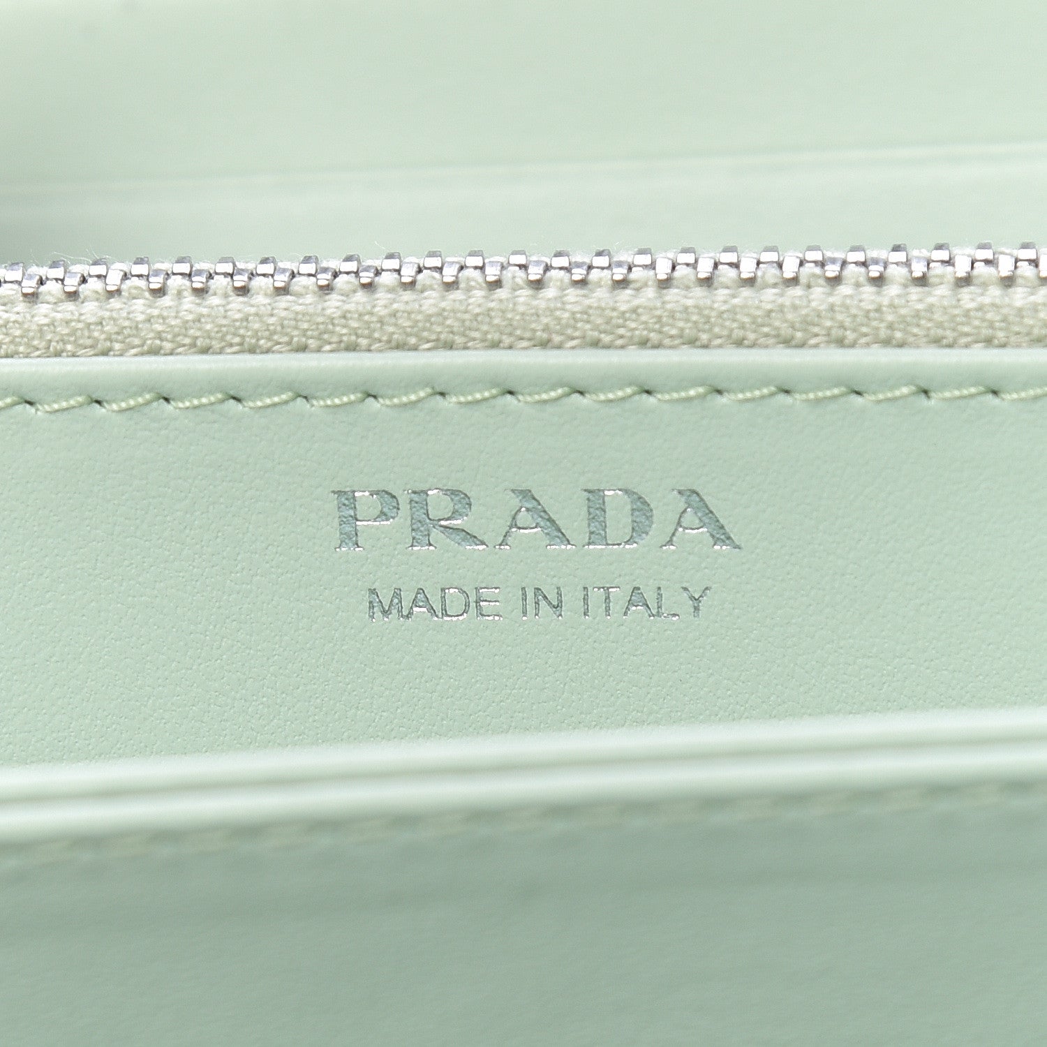 Prada X JAMES JEAN Glace Calfskin Rabbit Print Zip Around Wallet Giada 7 of 8