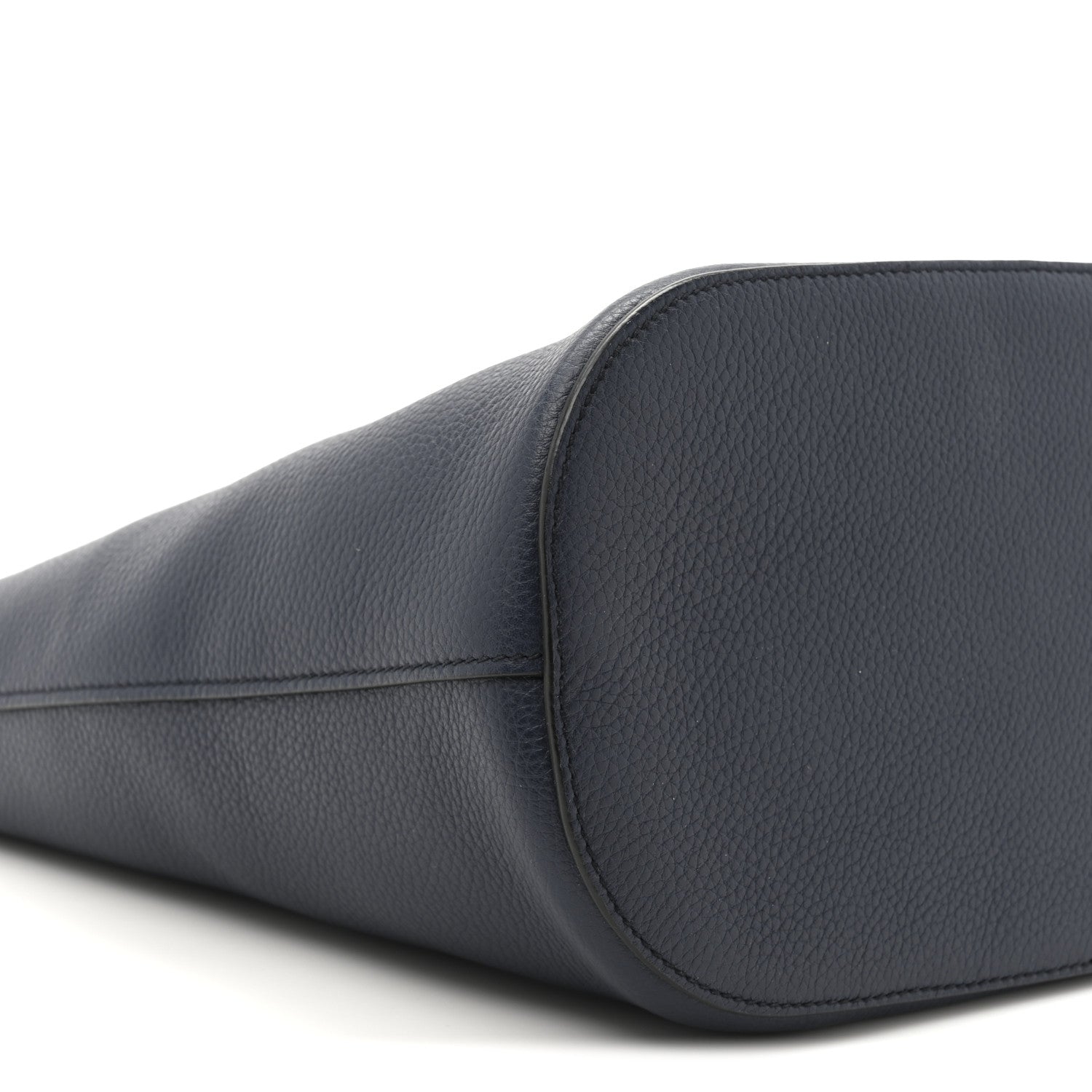 Prada Vitello Phenix Logo Hobo Bluette 8 of 8