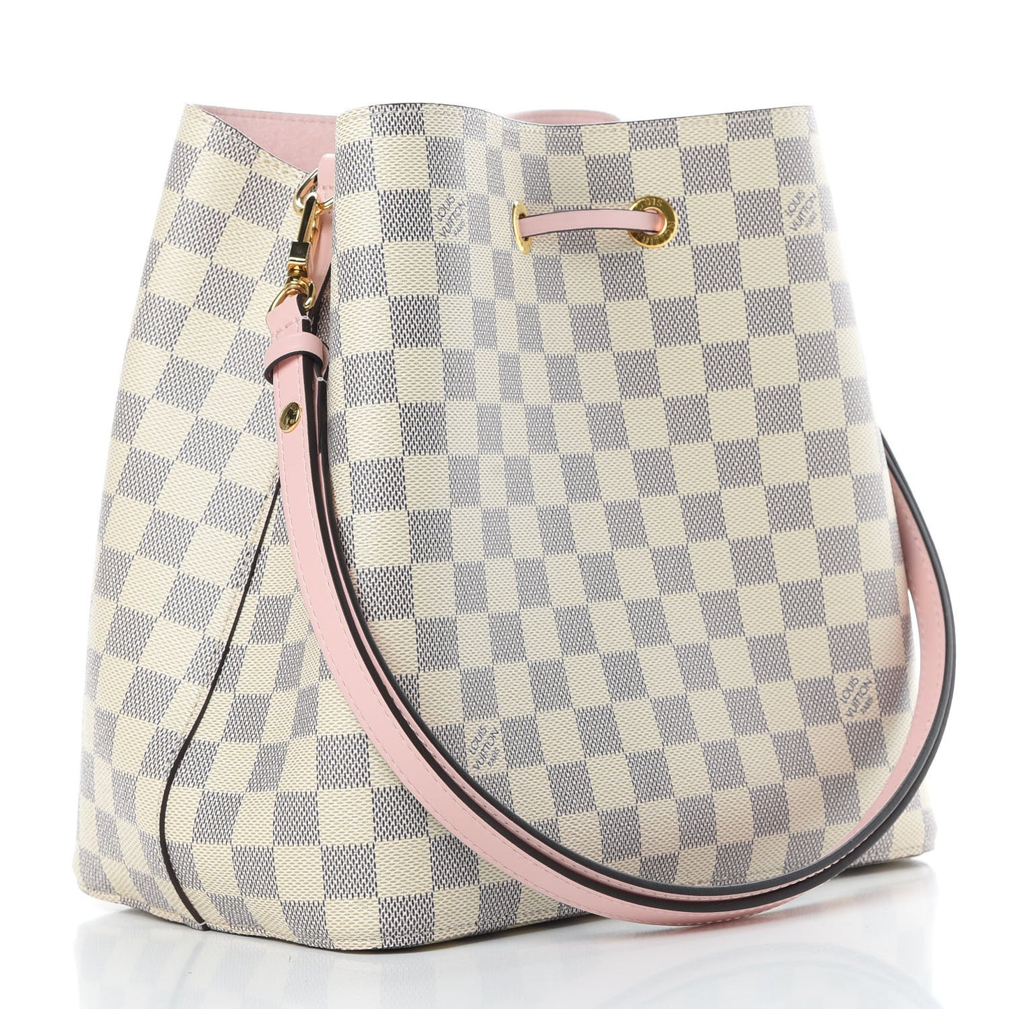 Damier Azur Neonoe MM Eau De Rose