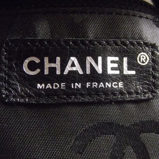 Chanel Calfskin Quilted Medium Cambon Tote Beige Black 8 of 11