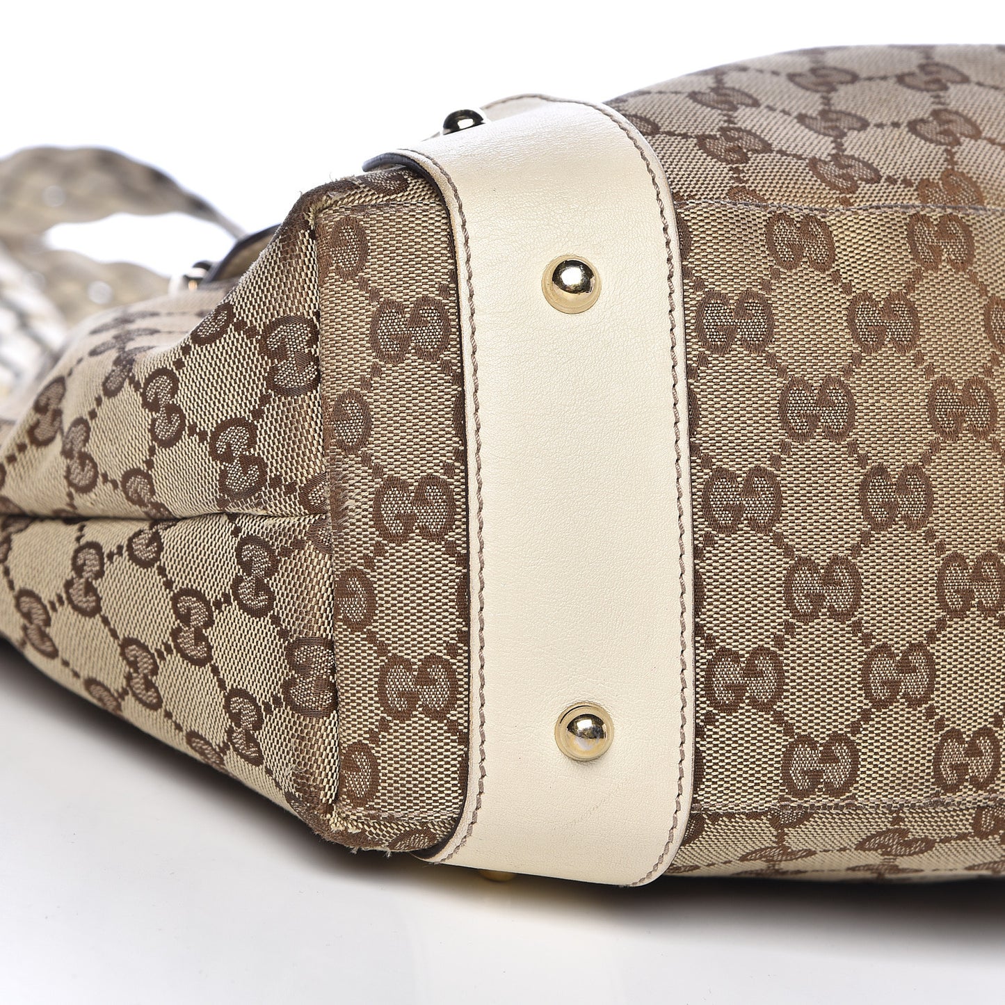 Monogram Medium Pelham Shoulder Bag Off White