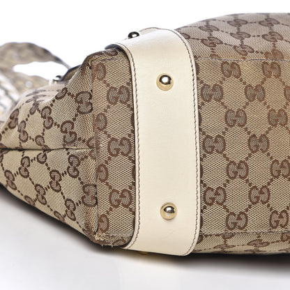 Gucci Monogram Medium Pelham Shoulder Bag Off White 9 of 11