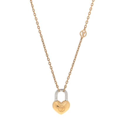Louis Vuitton Metal Crazy In Lock Necklace 1 of 6