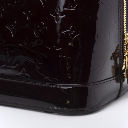 Louis Vuitton Vernis Alma GM Amarante 14 of 16