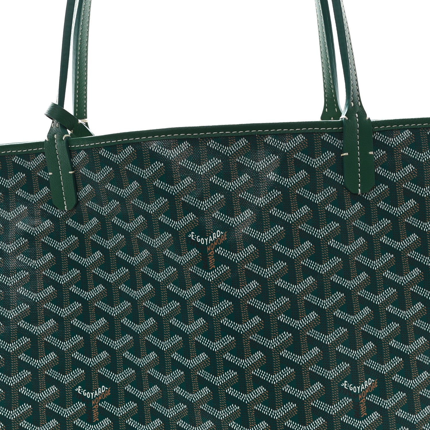 Goyard Goyardine Saint Louis GM Green 8 of 11