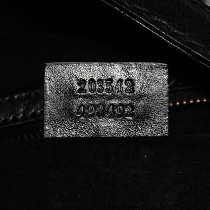 Gucci Python Large Jockey Hobo Black 7 of 7
