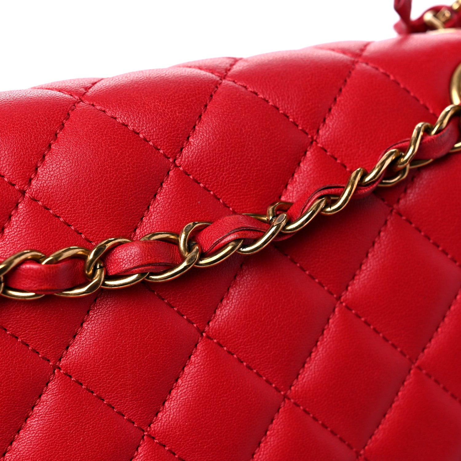 Chanel Lambskin Quilted Large Urban Spirit Backpack Red 21 of 22