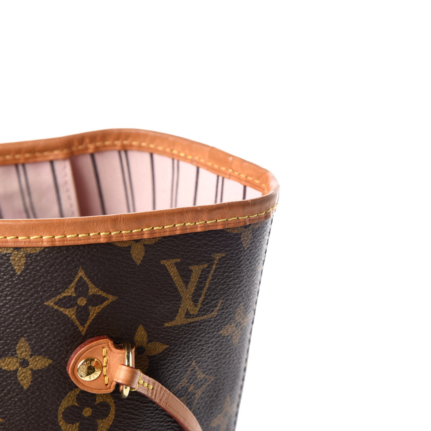 Monogram Neo Neverfull MM Rose Ballerine