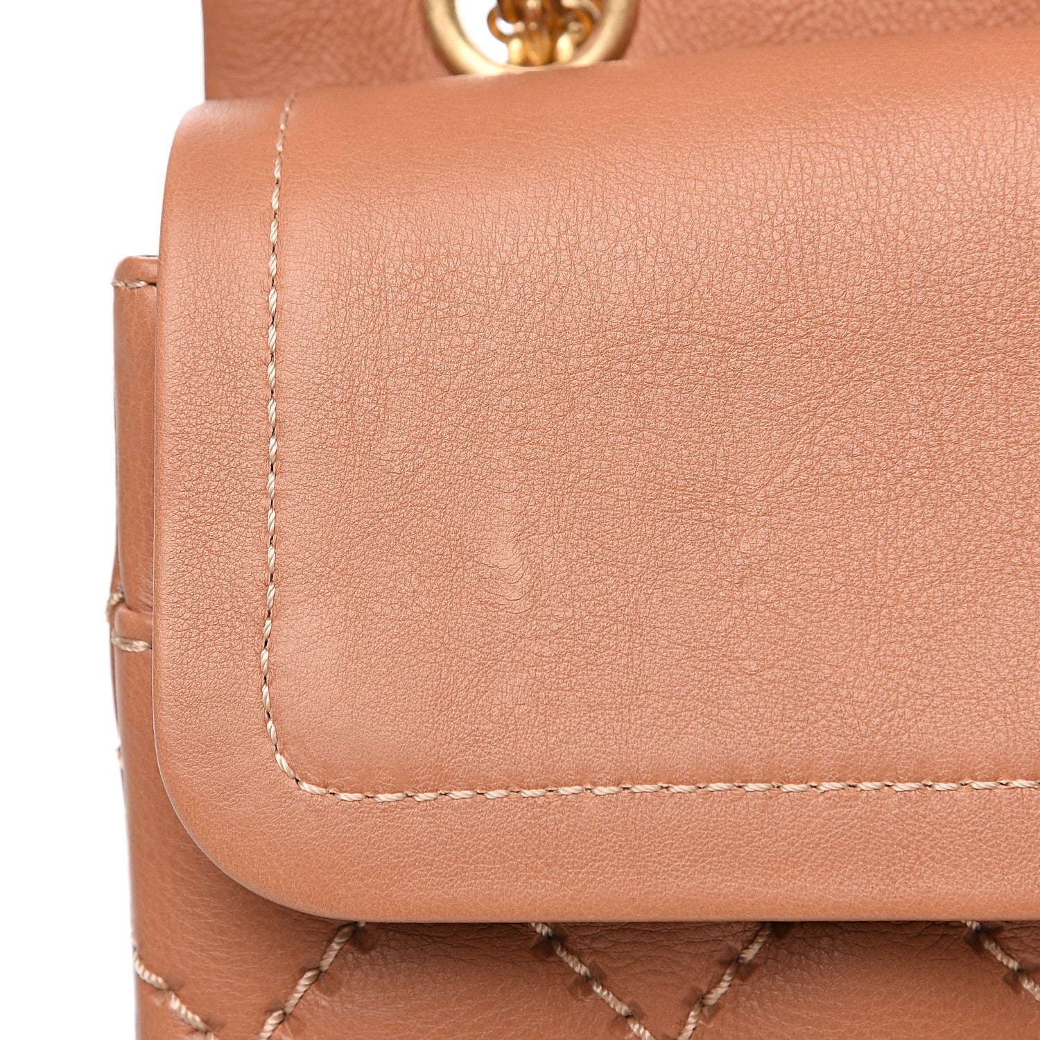 Chanel Calfskin Stitched 2.55 Reissue 226 Flap Beige 11 of 12