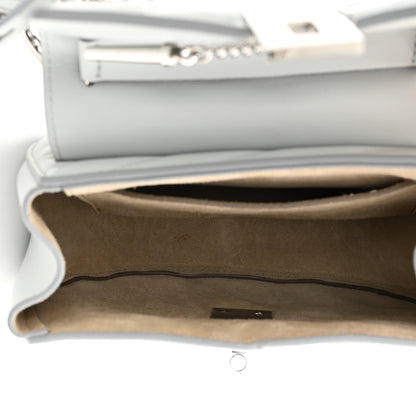 Chloe Calfskin Quilted Mini Drew Bijou Shoulder Bag Airy Grey 5 of 10