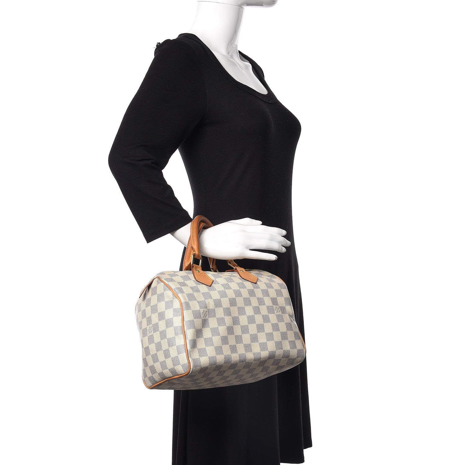 Louis Vuitton Damier Azur Speedy 25 2 of 18