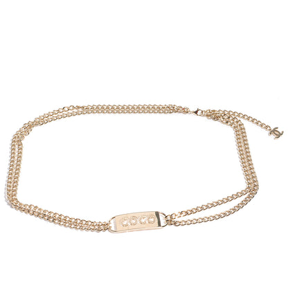 Chanel Gold Chain CC Coco Belt 1 of 5