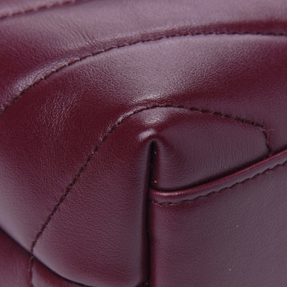 Saint Laurent Calfskin Y Quilted Monogram Toy Loulou Monogram Crossbody Bag Rouge Legion 8 of 15
