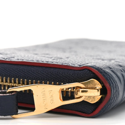 Louis Vuitton Empreinte Zippy Wallet Marine Rouge 7 of 7
