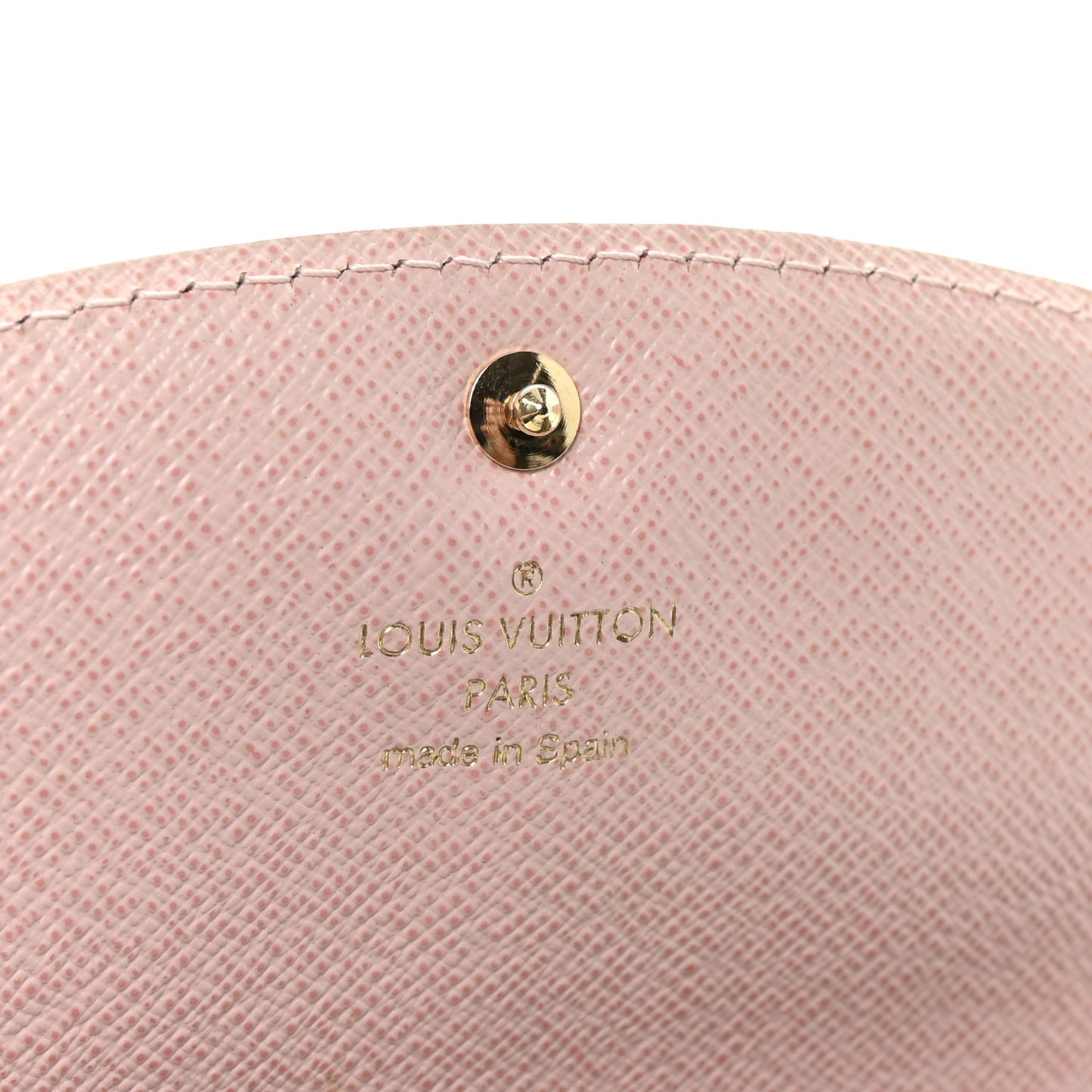 Damier Ebene Caissa Wallet Rose Ballerine
