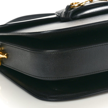 Gucci Azalea Calfskin Horsebit 1955 Shoulder Bag Black 9 of 10