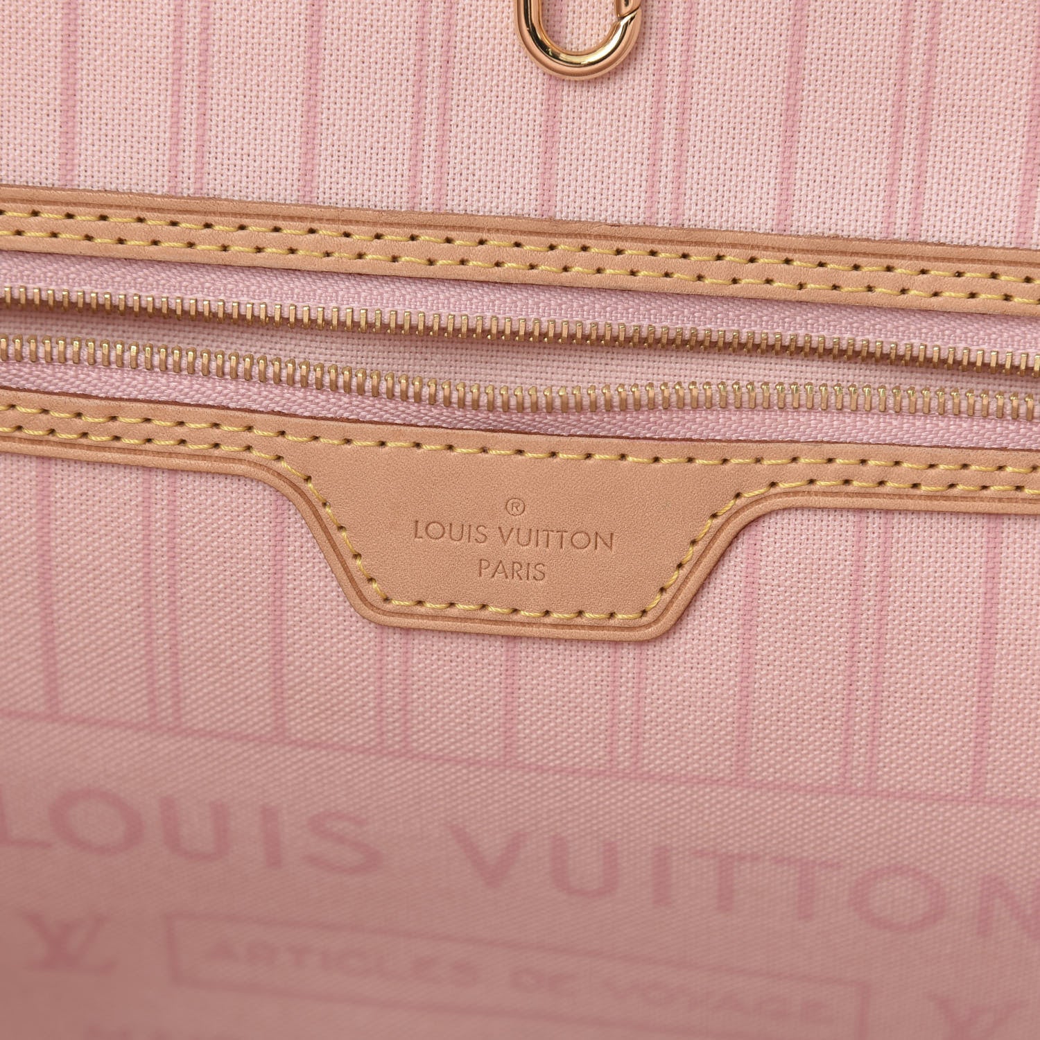 Louis Vuitton Damier Azur Neo Neverfull MM Rose Ballerine 6 of 12