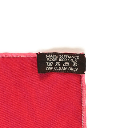 Hermes Silk A Propos de Bottes Scarf 90 Framboise Cassis Violine 3 of 3