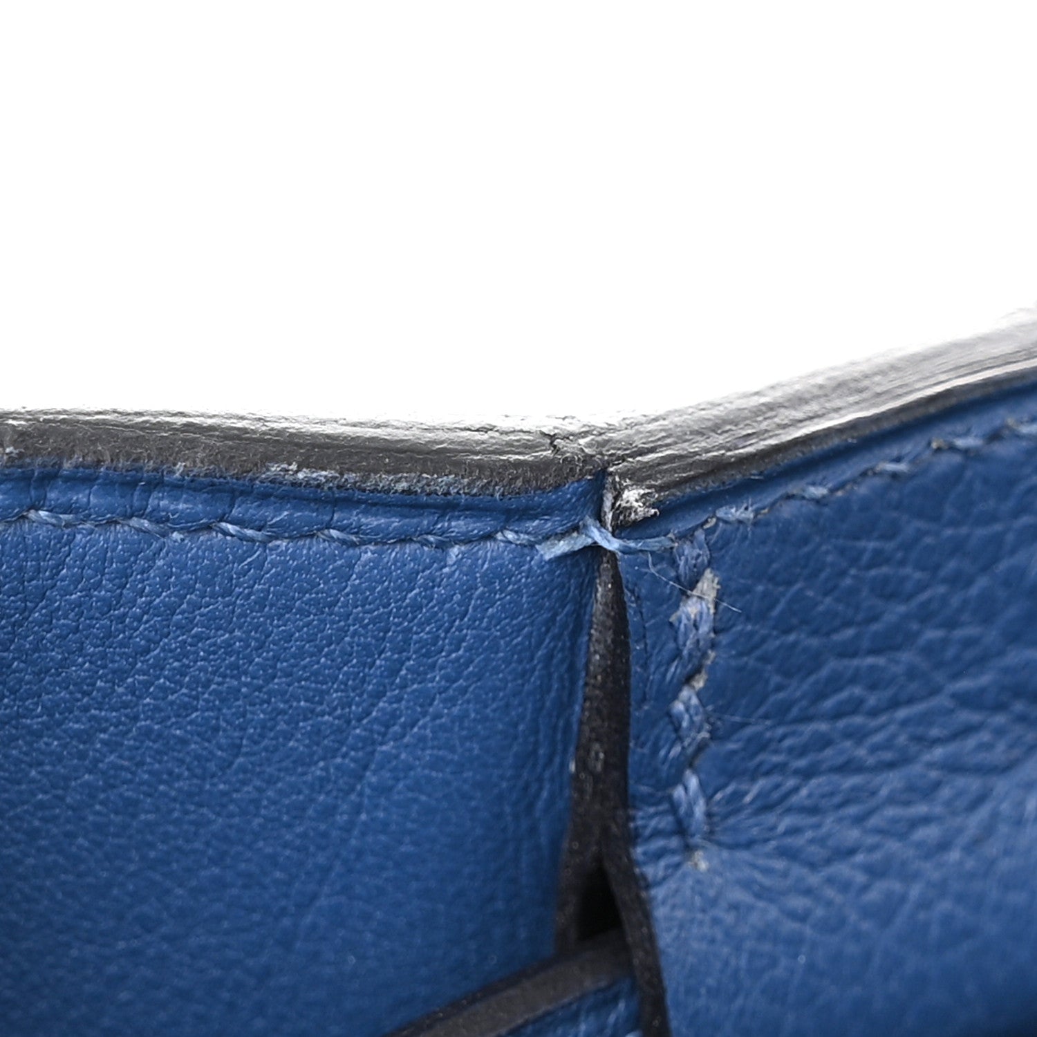 Hermes Evercolor Swift Sac Licol 17 Bleu Brighton White Black 11 of 13