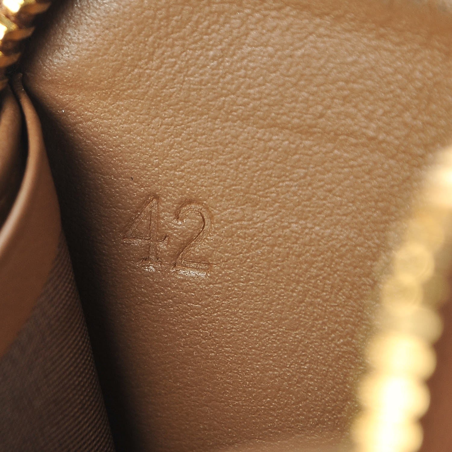 Prada Vitello Move Metal Coin Purse Caramel 7 of 9