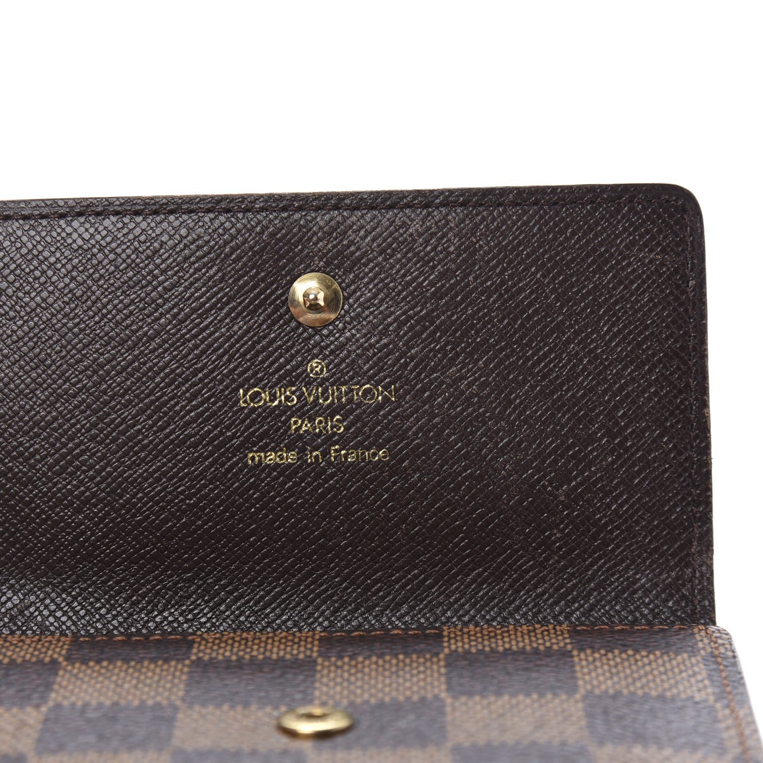 Louis Vuitton Damier Ebene Elise Wallet 7 of 8