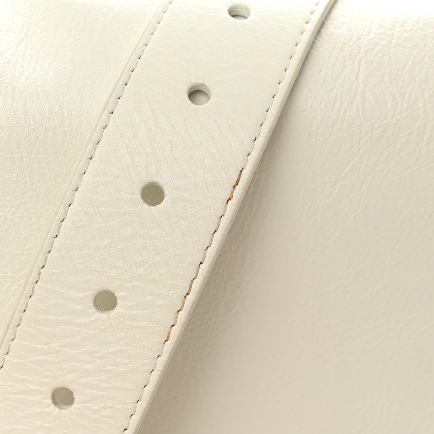 Balenciaga Peach Calfskin Large BB Soft Bag White 11 of 11