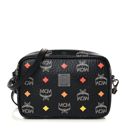MCM Skyoptic Visetos Spectrum Diamond Camera Bag Black 1 of 6