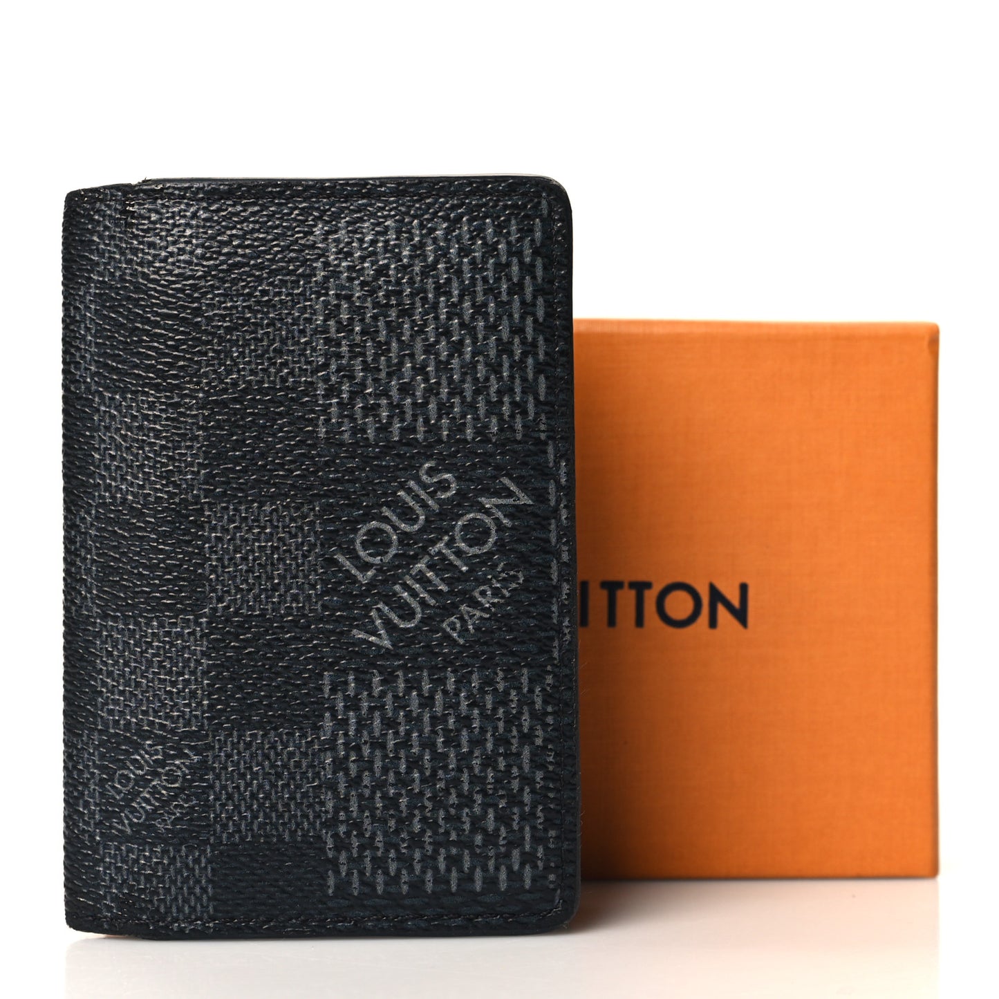 Damier Graphite 3D Pocket Organizer Black Grey