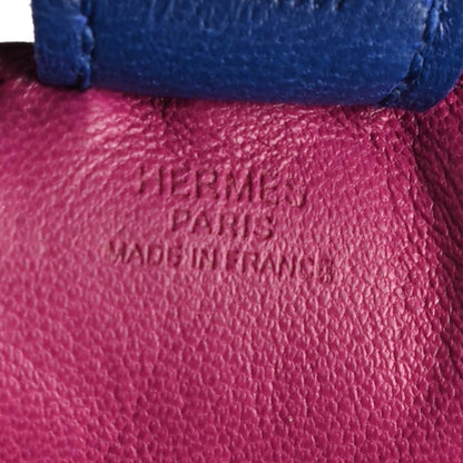 Hermes Milo Lambskin Grigri Rodeo Horse Bag Charm PM Rose Pourpre Bleu Electrique Malachite 3 of 4