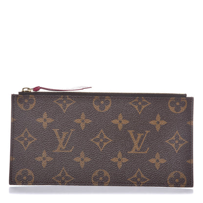 Louis Vuitton Monogram Felicie Chain Wallet Zippered Insert 1 of 6