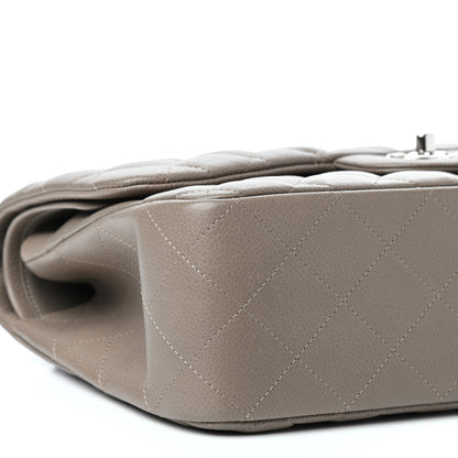 Chanel Caviar Quilted Jumbo Double Flap Taupe 7 of 10