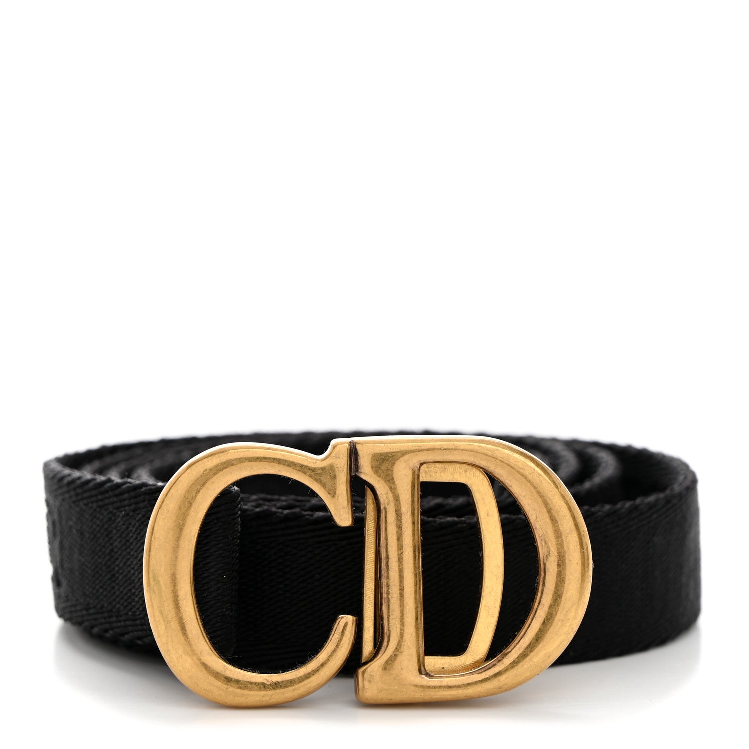 Christian Dior Nylon 20mm Saddle Belt Black 1 of 4