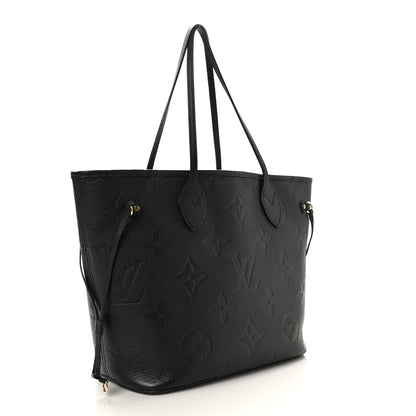 Louis Vuitton Empreinte Monogram Giant Neverfull MM Black 4 of 9