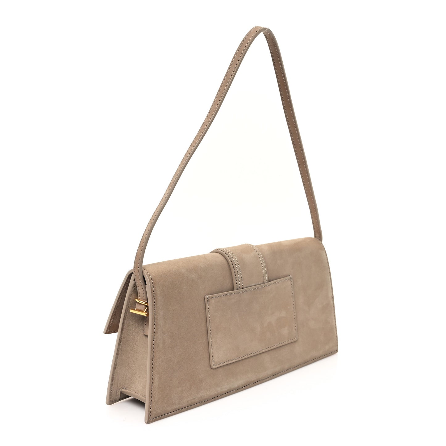 Suede Le Bambino Long Dark Beige
