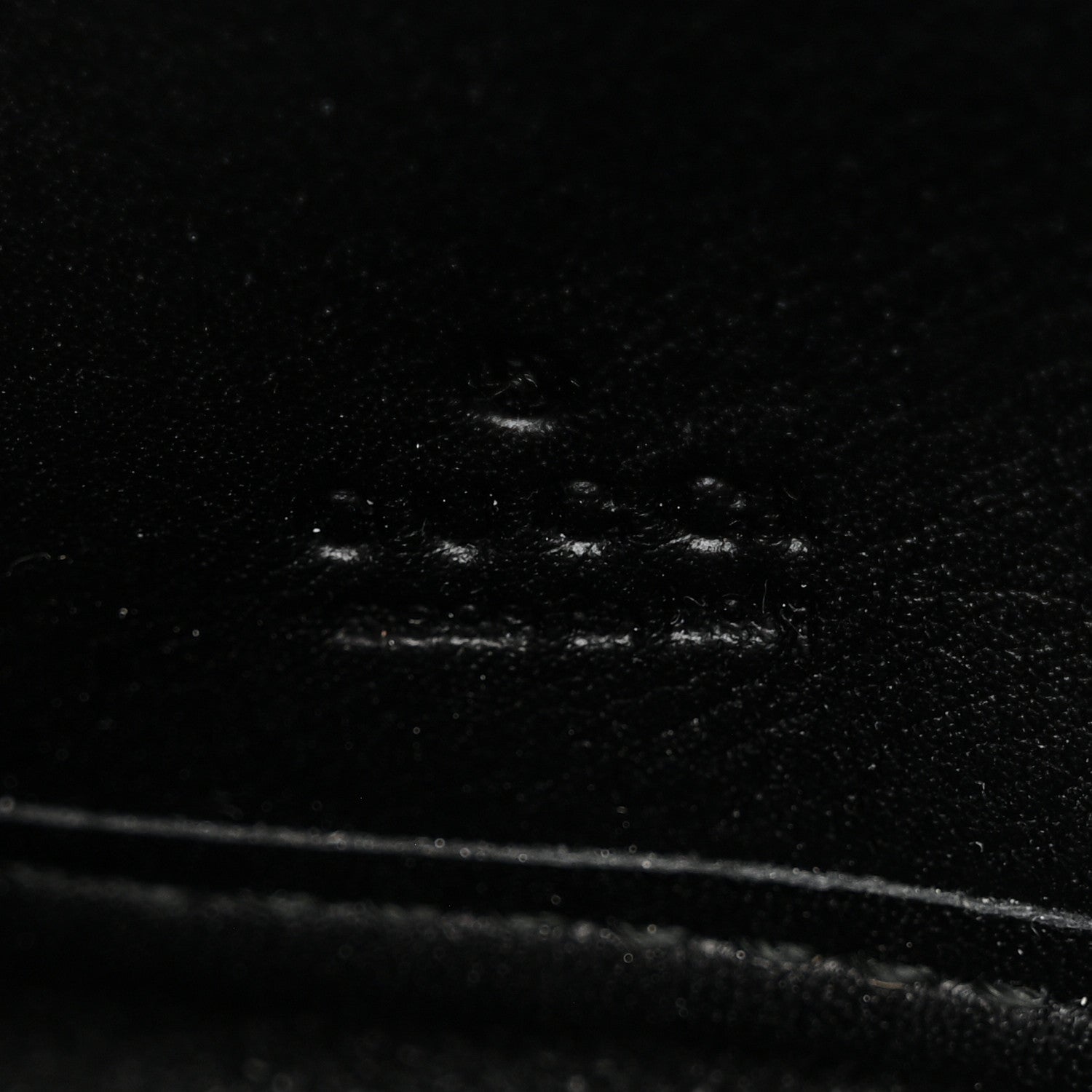 Gucci Guccissima Margaux Calfskin Metal Bar Zip Around Wallet Black 6 of 8