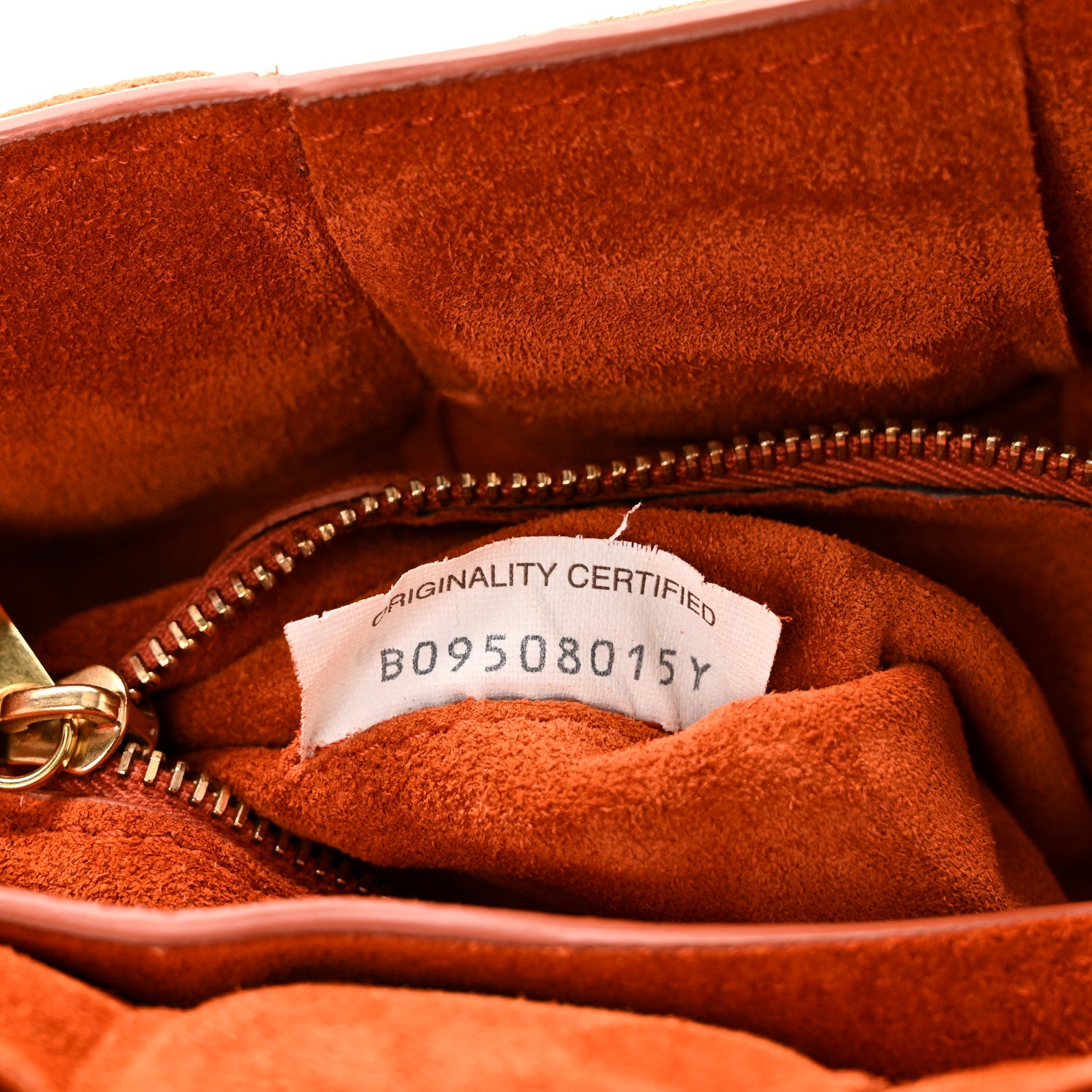 Bottega Veneta Suede Maxi Intrecciato Padded Chain Cassette Crossbody Bag Maple 7 of 10