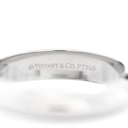 Tiffany Platinum 4mm Knife Edge Band Ring 52 6 4 of 4