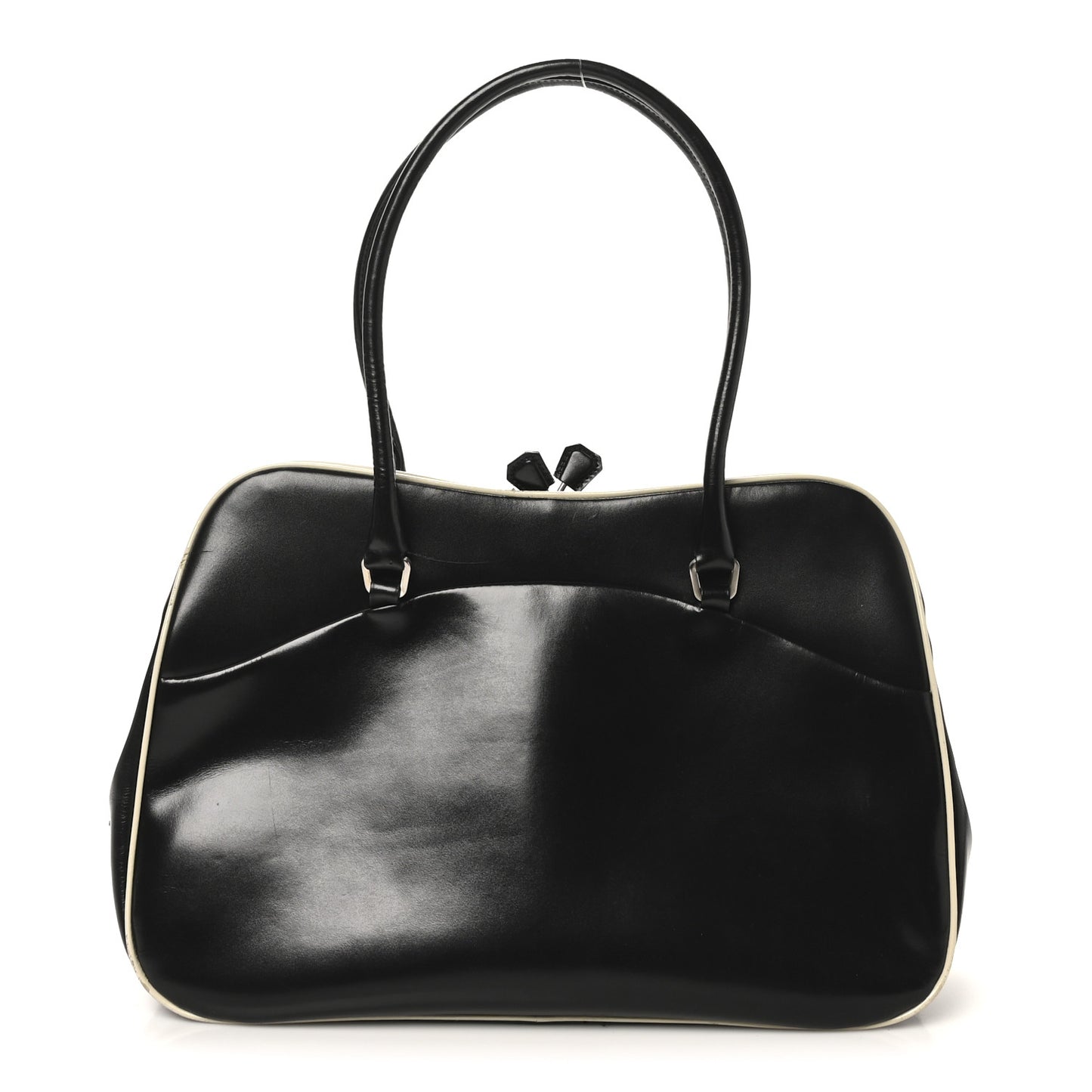 Spazzolato Doctor Bag Black White
