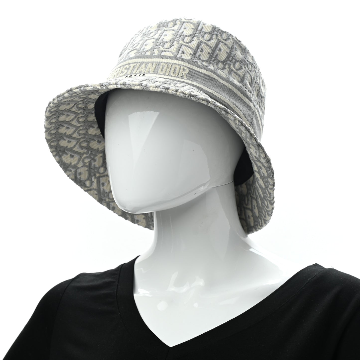Oblique Bucket Hat 59 Grey