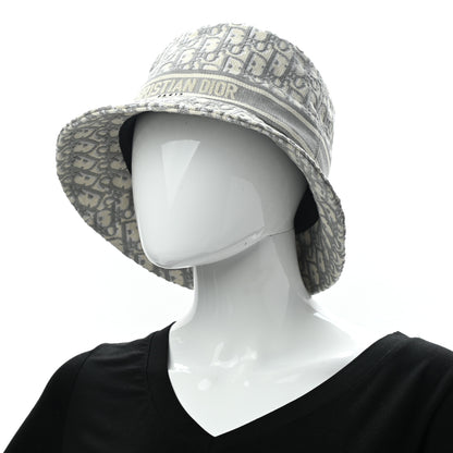 Christian Dior Oblique Bucket Hat 59 Grey 2 of 9